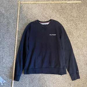 Tommy Hilfiger Navy Blue Hilfiger Script Crewneck Sweatshirt
